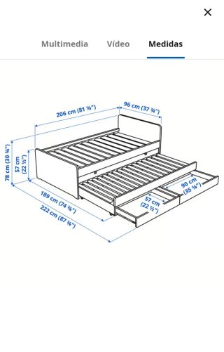 Cama nido Ikea Slakt