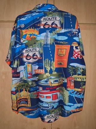 Camisa Hawaiana Ruta 66
