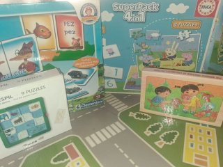 Puzzle y dominó divertidos