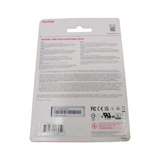 SanDisk SSD PLUS 1TB SATA III SSD Negro