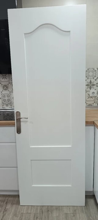 2 Puertas de Paso Blancas 72 × 2.02 62 × 2.02