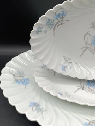 Conjunto 3 bandejas Haviland Limoges