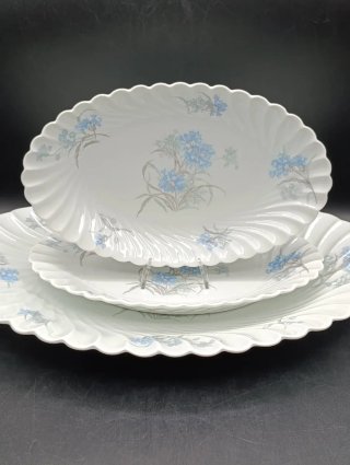 Conjunto 3 bandejas Haviland Limoges