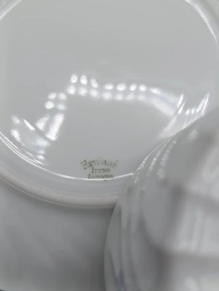 Set 2 Tazas Desayuno Haviland Limoges