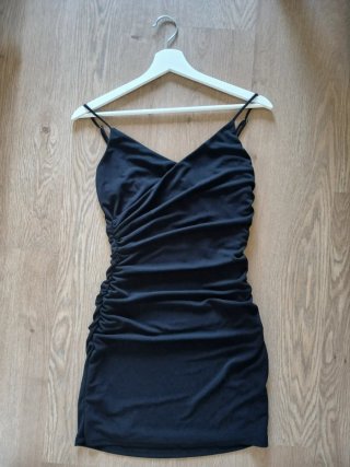 Vestido negro tirantes Zara Talla S