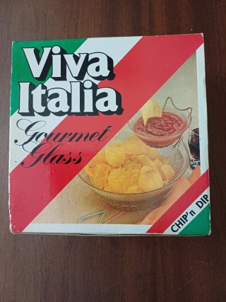 Juego cuencos cristal con soporte