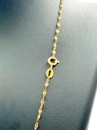 CADENA FANTASIA ORO 18K. Peso 1.28g