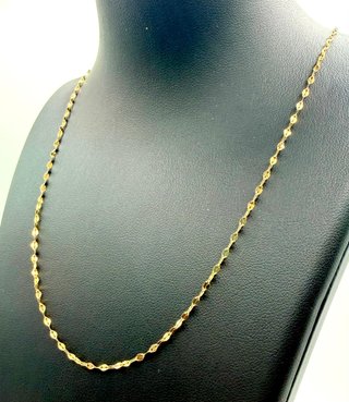 CADENA FANTASIA ORO 18K. Peso 1.28g