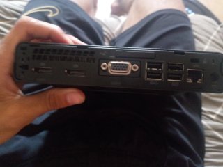 Mini PC Hp  Negro