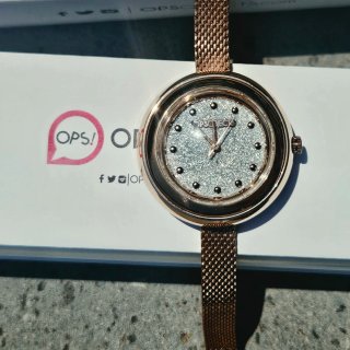 Orologio OPS! donna oro e argento