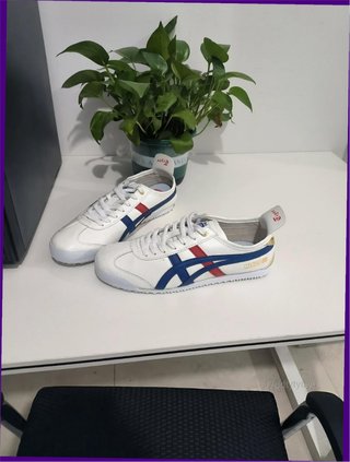 Onitsuka Tiger Mexico 66 Talla 36 Azul Blanco
