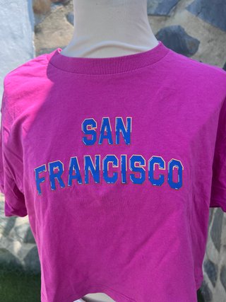 Crop Top Rosa San Francisco Lefties Talla L