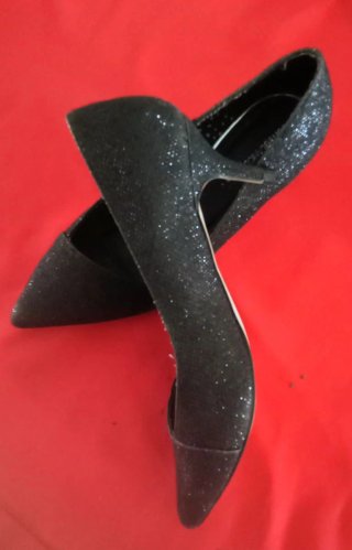 Zapatos de fiesta negros brillantes Suite Blanco 3