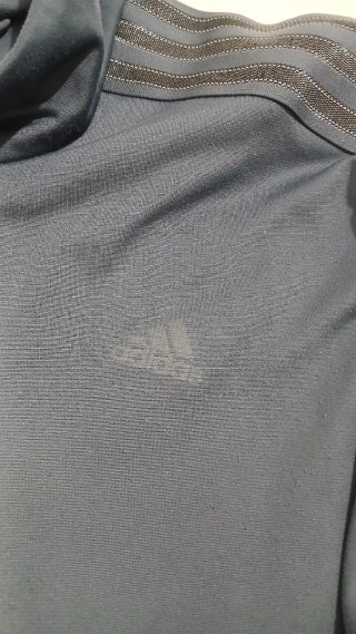Chaqueta Adidas Gris y Plateada Talla L