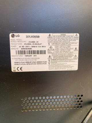 Televisor LG 37LV3550