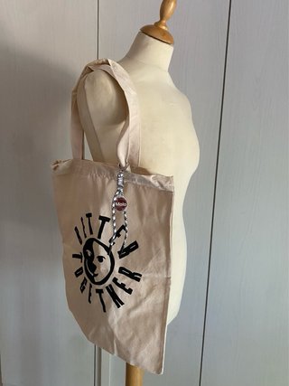 Borsa Bag Molo in tessuto con ciondolo
