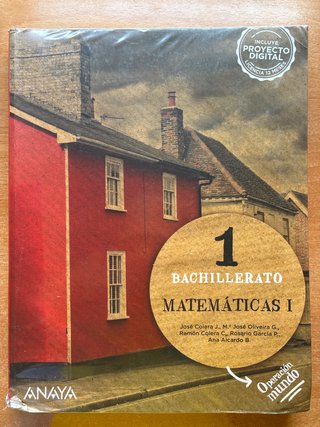 Matemáticas I 1 Bachillerato