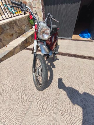 Moto antigua.