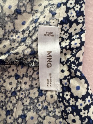 Falda pantalón Mango floral