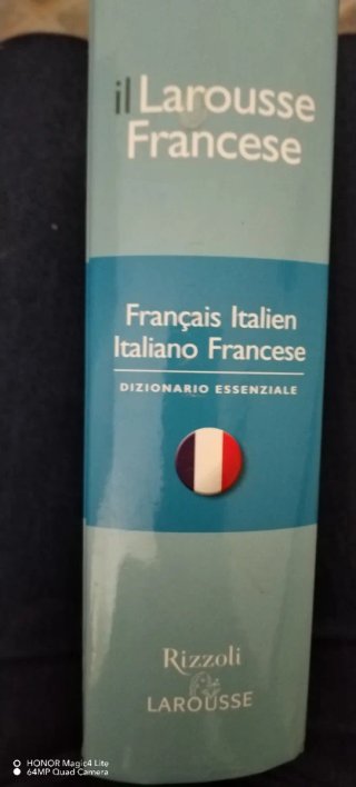 Il Larousse francese. Francese-italiano; italia...