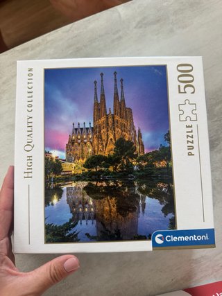 Puzzle 500 piezas Clementoni Sagrada Familia