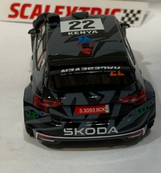 Scalextric Skoda Fabia Rally 2 Kenya