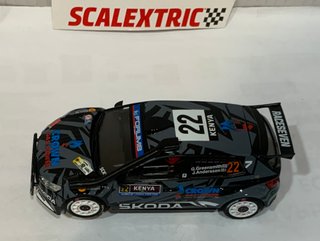 Scalextric Skoda Fabia Rally 2 Kenya