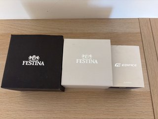 Lote 3 Relojes Festina + Casio
