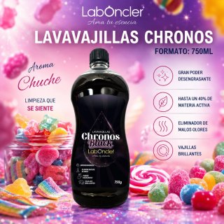 Lavavajillas Chronos Black 750ml