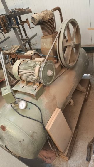 Compresor de aire industrial