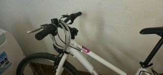 Bicicleta Rockrider Montaña Blanca