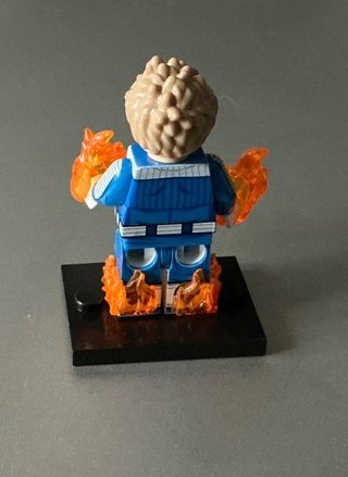 Minifigure Marvel La torcia umana (comp. LEGO)