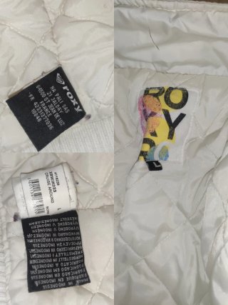 Chaqueta L Roxy blanca