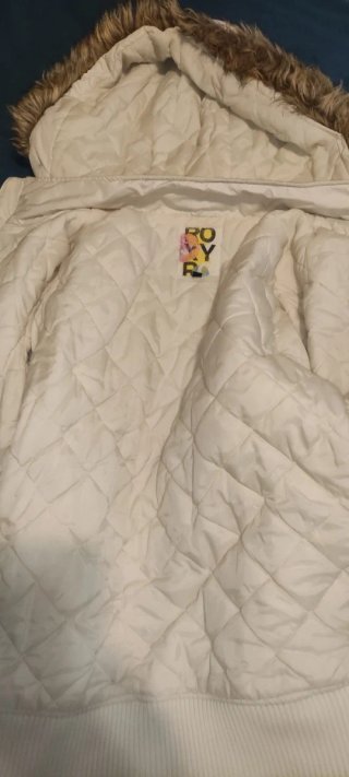 Chaqueta L Roxy blanca