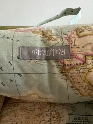 Nido bebé Mimuselina mapa mundi
