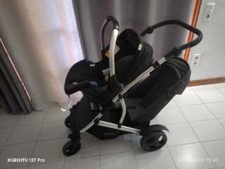Carrito bebé 3 en 1 Hauck
