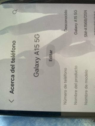 Samsung Galaxy A15 5G Azul Marino Móvil