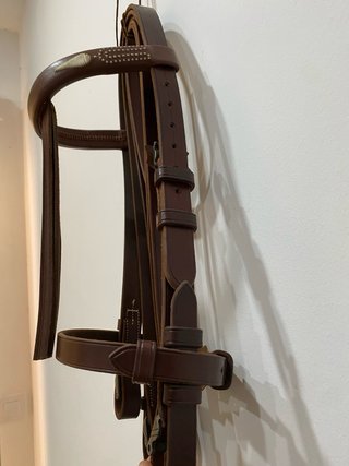 Cabezal Vaquero de Cuero