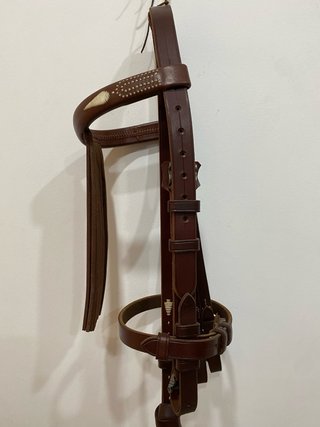 Cabezal Vaquero de Cuero