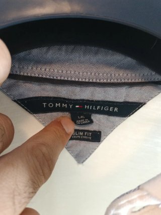 Polo Tommy Hilfiger Blanco Talla L