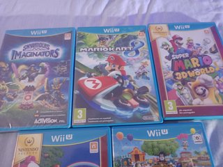 Lote 5 Juegos Wii U: 1 Precintado