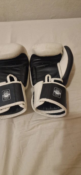 Guantes Twins Special Cuero Blanco