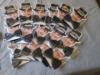 Pajaritas de fiesta (blancas y negras)