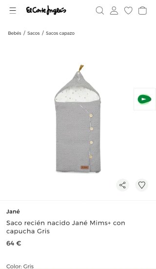 Saco para carrito/coche/dormir