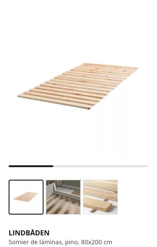 Cama extensible + somier + colchón