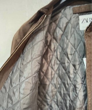 Giacca Zara Marrone Colletto