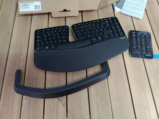 Teclado Microsoft Inalámbrico RF Negro qwertz
