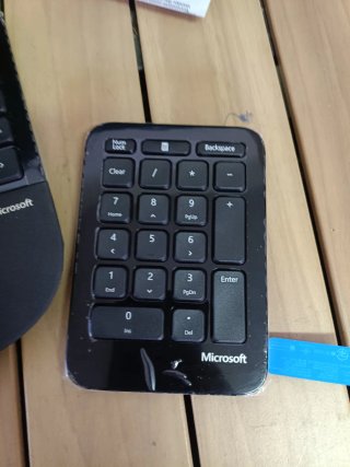 Teclado Microsoft Inalámbrico RF Negro qwertz
