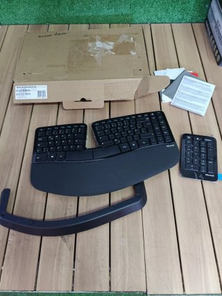Teclado Microsoft Inalámbrico RF Negro qwertz