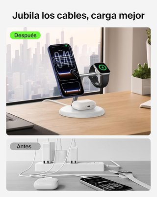 Belkin UltraCharge Pro 3-in-1 Qi2 25W Nuovo